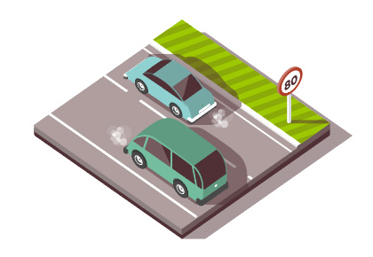 limitation 80km/h
